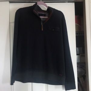 Men’s Ted Baker pullover ted size 6 US 44 blue